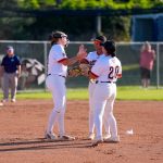 Madison Kloepper #48, Ciarra Jefferson #5, Sophia Ytuarte #20